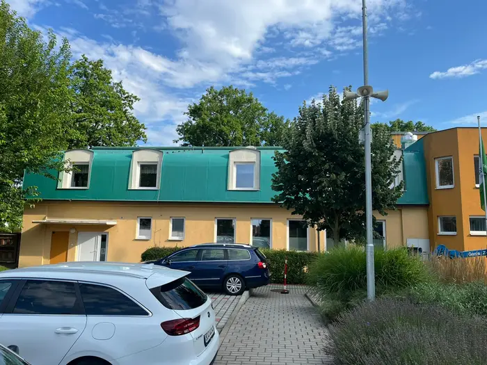 Vyčištěná střecha rodinného domu
